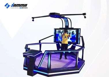 Large Space Station 9D VR Shooting Game Machine One Year Warranty